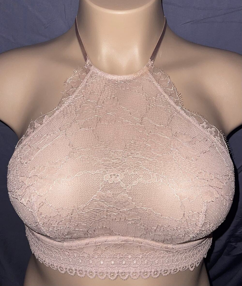 34DD NUDE LACE VICTORIA'S SECRET CAMI BRALETTE